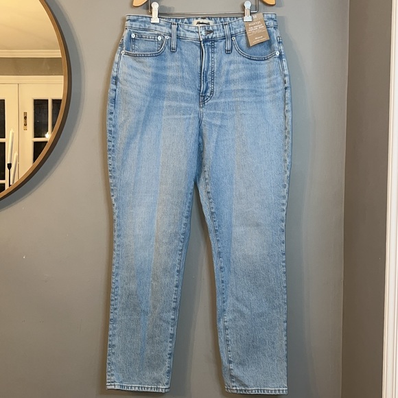Madewell The Curvy Perfect Vintage Jean in Merle Wash Size 30 - Picture 5 of 11